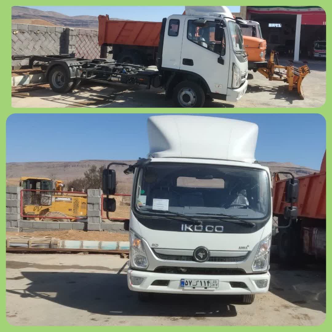 خرید یک دستگاه کامیون آرنا پلاس شهرداری کمه