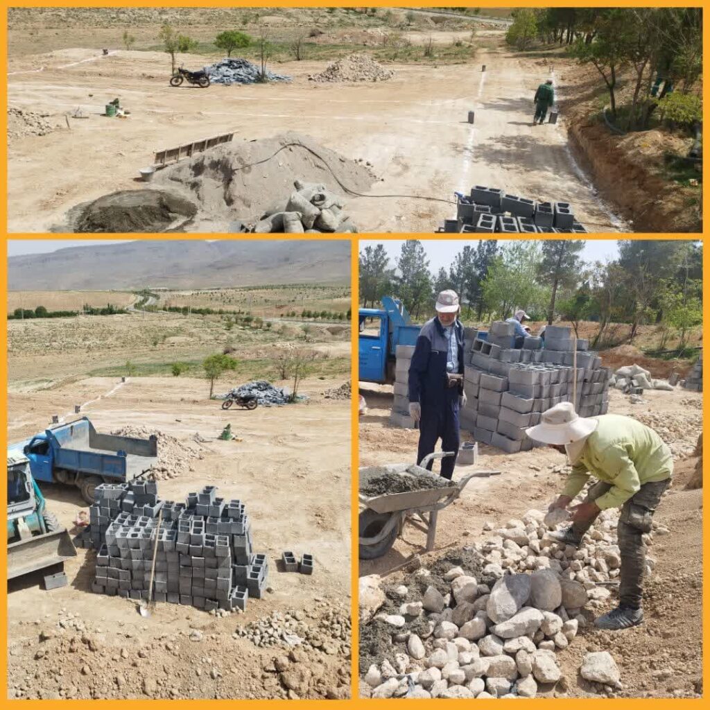 پروژه احداث قبرستان جدید شهر کمه